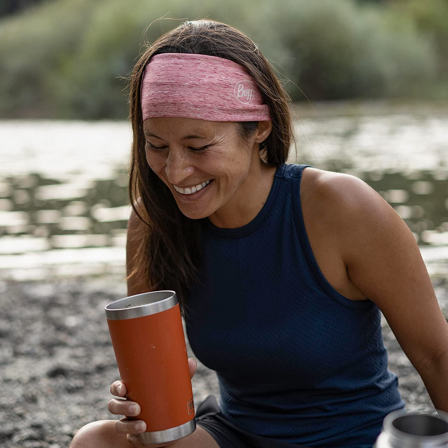 BUFF Multifunctional Neckwear Coolnet UV Half Lightweight Headband Apparel & Accessories > Clothing Accessories > Headwear BUFF   