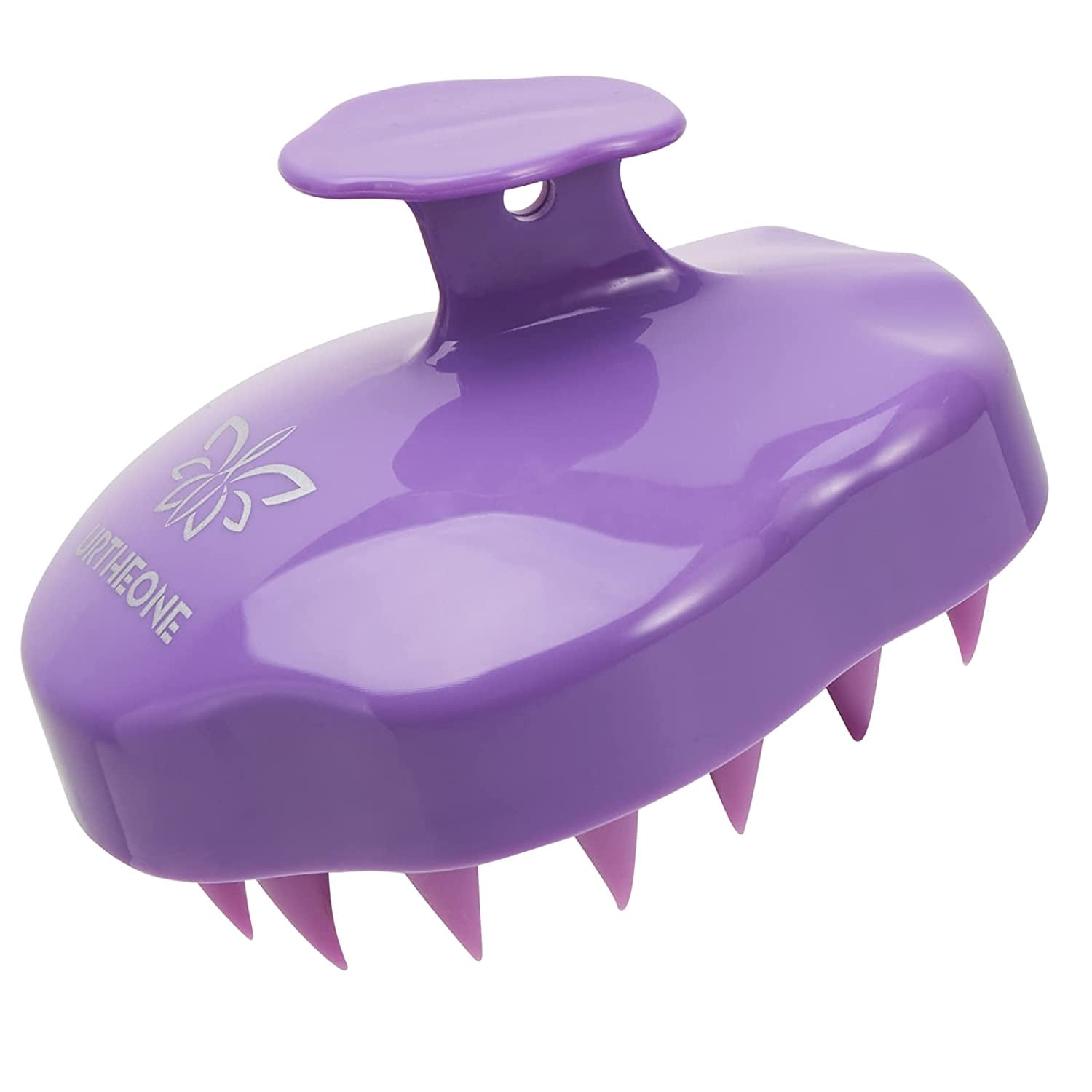 Hair Scalp Massager Shampoo Brush,Soft Silicone Hair Brush for Wet Dry Oily Curly Straight Thick Thin Rough Long Short Natural Men Women Kids Pets Hair Care Tools（Pink Health & Beauty > Personal Care > Hair Care URTHEONE Purple  