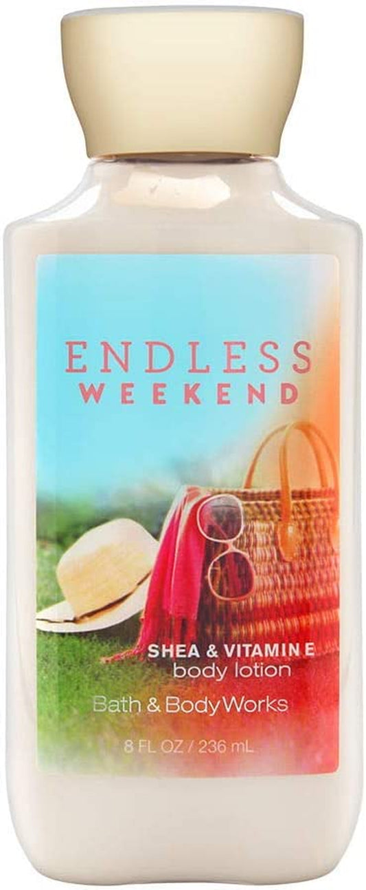Bath and Body Works Endless Weekend Body Lotion 8 Ounce Health & Beauty > Personal Care > Cosmetics > Bath & Body Bath & Body Works   