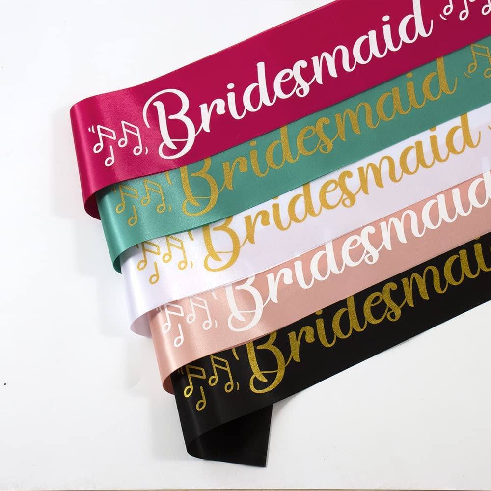 Party to Be Set of 8 PCS Rose Gold Bridal Shower Sash Bride to Be Maid of Honor Team Bride Bridesmaid Bride Tribe Sash Set Hen Night Bachelorette Party Wedding Decorations Apparel & Accessories > Clothing Accessories > Sashes Party to Be   