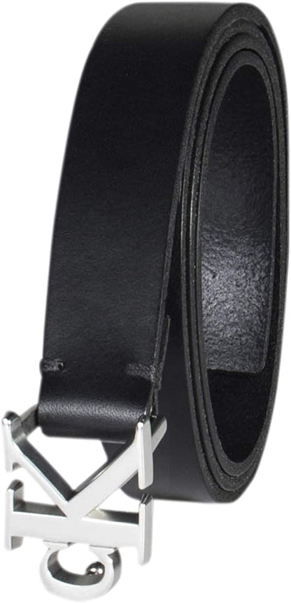 Calvin Klein Women'S Dress Casual Fashion Belts and Belt Bags Apparel & Accessories > Clothing Accessories > Belts Calvin Klein Black Plaque Medium 