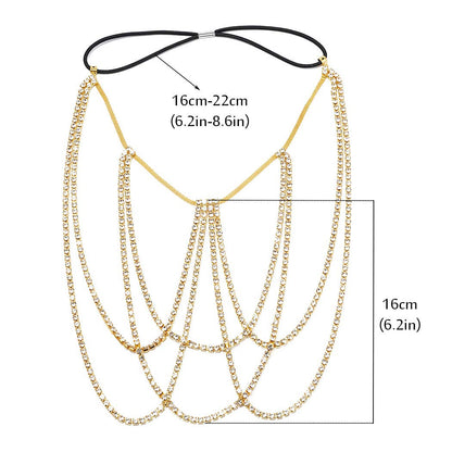 Dresbe Boho Rhinestones Leg Chain Layered Body Chains Ballerina Thigh Chain Party Bikini Body Jewelry Accessories for Women and Girls (Gold) Apparel & Accessories > Jewelry > Body Jewelry Dresbe   