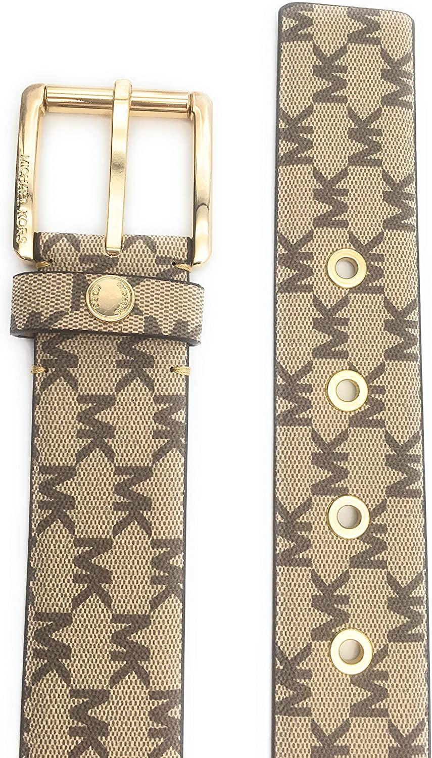 Michael Kors 6115 Belt - Beige - Size L - 105 Cm Long Apparel & Accessories > Clothing Accessories > Belts Michael Kors   