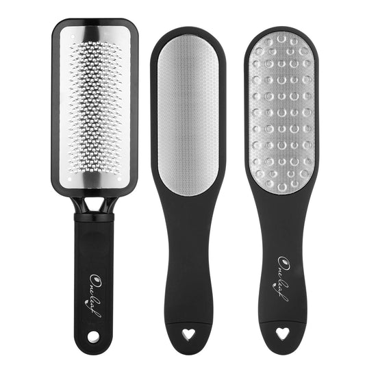 Oneleaf Colossal Pedicure Callus Remover and Double-Sided Foot Rasp Foot File, Foot Care Metal Surface Tool to Remove Hard Skin, for Wet and Dry Feet, Suigical Grade Stainless Steel File… Health & Beauty > Personal Care > Foot Care oneleaf   