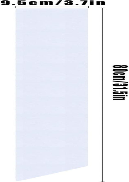 Dreamtop 16Pcs Sash Satin Sash White Blank Sash Blank Sashes to Decorate Sashes for Pageants Senior Sash 2023 White Sash for Beauty Pageant, Wedding Party Decorations Apparel & Accessories > Clothing Accessories > Sashes Dreamtop   
