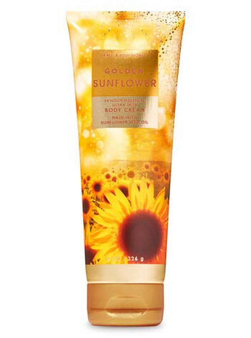 Bath and Body Works GOLDEN SUNFLOWER - Deluxe Gift Set Body Lotion - Body Cream - Fragrance Mist and Shower Gel - Full Size Health & Beauty > Personal Care > Cosmetics > Bath & Body Bath & Body Works   