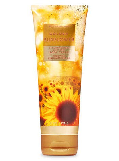 Bath and Body Works GOLDEN SUNFLOWER - Deluxe Gift Set Body Lotion - Body Cream - Fragrance Mist and Shower Gel - Full Size Health & Beauty > Personal Care > Cosmetics > Bath & Body Bath & Body Works   