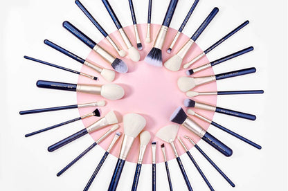 Jessup Brush Set Make up Brushes Powder Brush Face Lip Make-Up Brush Professional Beauty Brush Tools&Kits 30 Pcs Prussian Blue T470 Health & Beauty > Personal Care > Cosmetics > Cosmetic Tools > Makeup Tools Jessup   