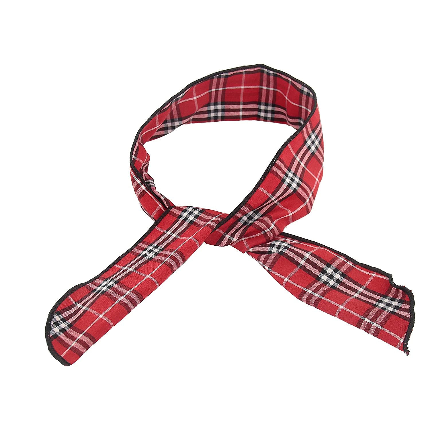 Carede Twist Bow Wire Headbands Head Wrap Retro Bowknot Polka Dot Lattice Design Rabbit Ear Wired Hairbands Hair Holder Hair Accessory for Women and Girls,Pack of 9 Apparel & Accessories > Clothing Accessories > Bandanas & Headties Carede   