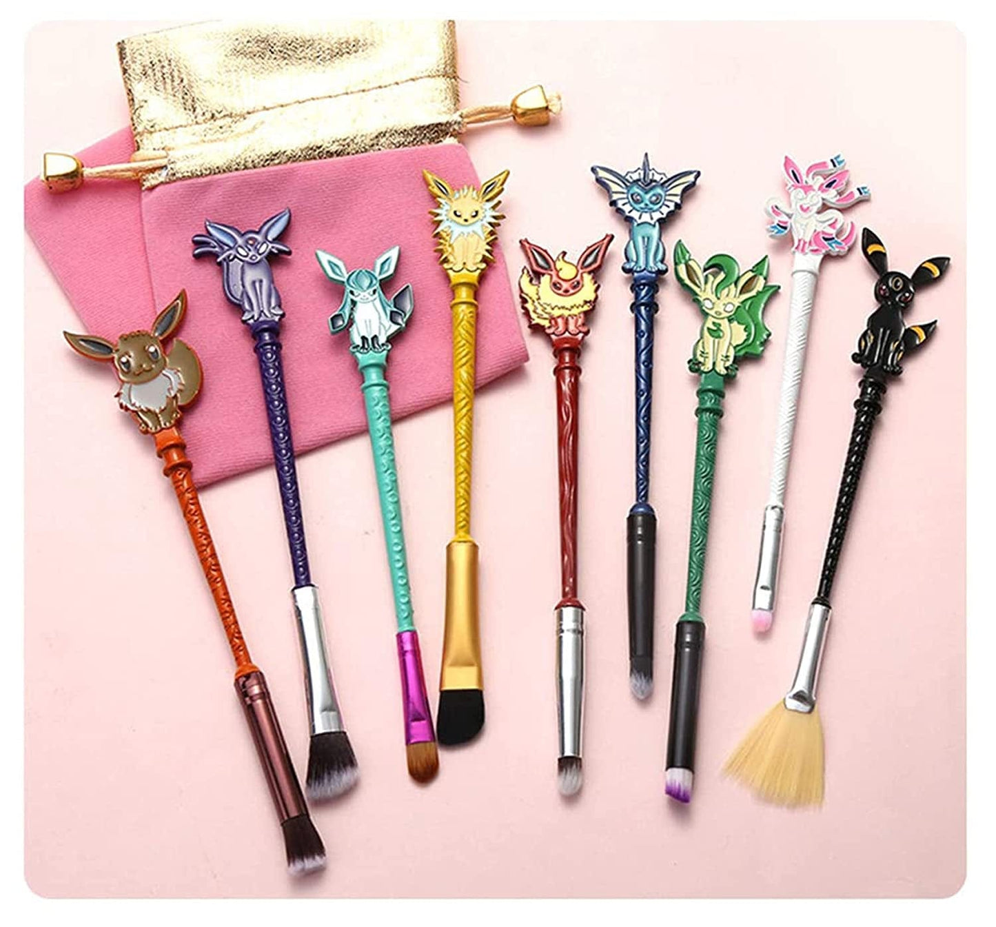 9Pcs Makeup Brushes Set Eye Shadow Foundation Eyebrow Lip Brush Makeup Brushes Tool, Gift for Girls and Women Health & Beauty > Personal Care > Cosmetics > Cosmetic Tools > Makeup Tools SHDZKJ   