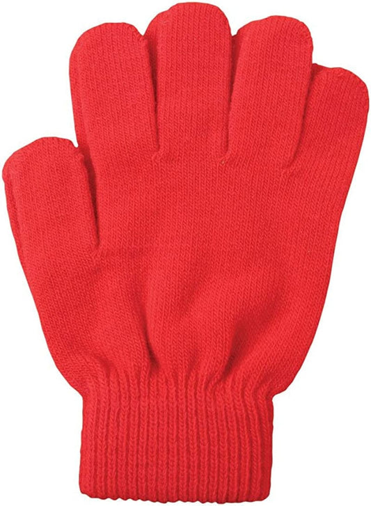 A&R Sports Knit Gloves Apparel & Accessories > Clothing Accessories > Gloves & Mittens A&R Sports Red One Size 