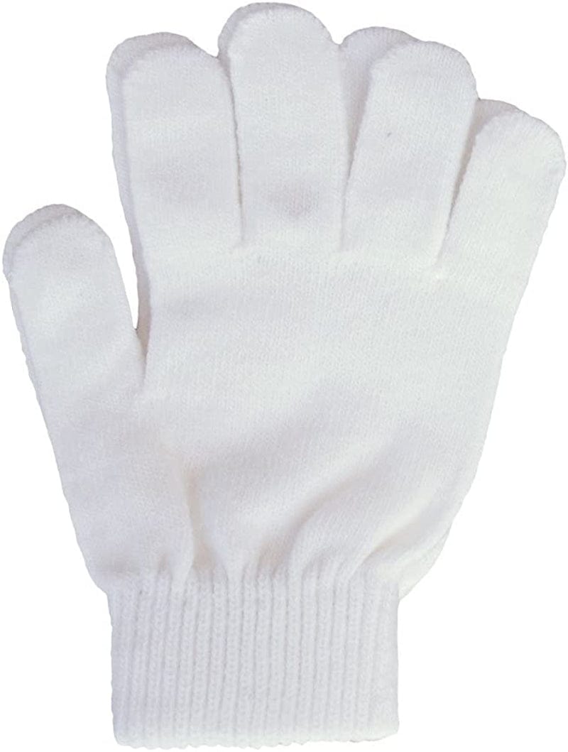 A&R Sports Knit Gloves Apparel & Accessories > Clothing Accessories > Gloves & Mittens A&R Sports White One Size 