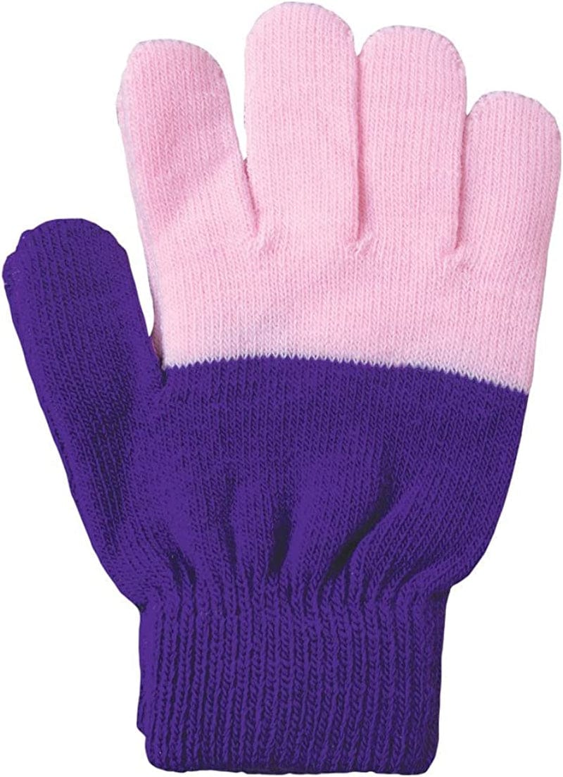 A&R Sports Knit Gloves Apparel & Accessories > Clothing Accessories > Gloves & Mittens A&R Sports Pink-Purple One Size 