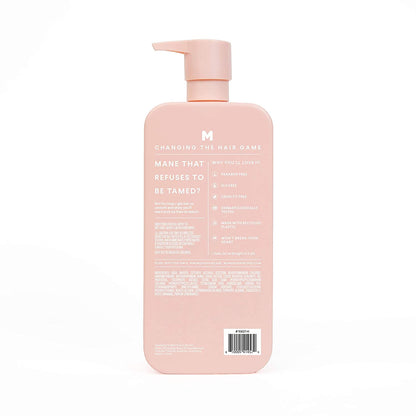 MONDAY HAIRCARE Smooth Shampoo + Conditioner Bathroom Set (2 Pack) 30Oz Each for Frizzy, Coarse, and Curly Hair, Made from Coconut Oil, Shea Butter, & Vitamin E, All-Natural, 100% Recycled Bottles Health & Beauty > Personal Care > Hair Care MONDAY HAIRCARE   