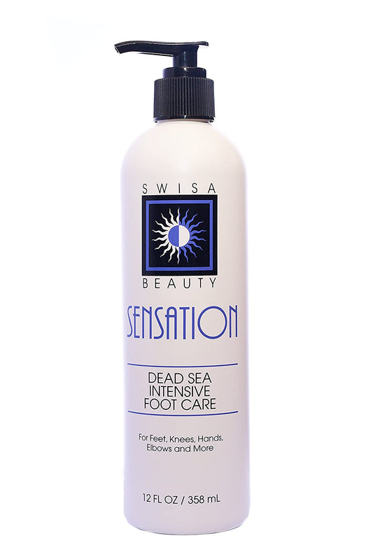Swisa Beauty Dead Sea Intensive Foot Care Lotion - Rich and Unique Formula Contains Aloe Vera as the Base and Eucalyptus Oil for Deep Penetration. Health & Beauty > Personal Care > Foot Care Swisa Beauty   