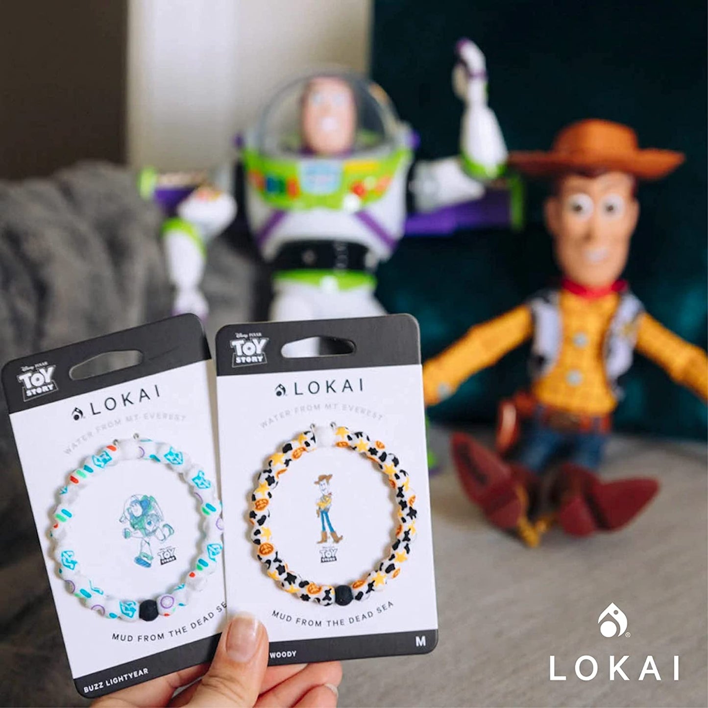 Lokai Disney & Pixar Collection Bracelets - Silicone Beaded Bracelets for Women & Men, Jewelry Fashion Bracelets Slide-On for Comfortable Fit Apparel & Accessories > Jewelry > Bracelets Lokai   