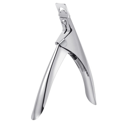 Professional Acrylic False Nail Clippers for Acrylic Nails, Rainbow Nail Tip Cutter Nail Manicure Tool for Salon Home Nail Art Health & Beauty > Personal Care > Cosmetics > Cosmetic Tools > Nail Tools SUMAJU Silver  