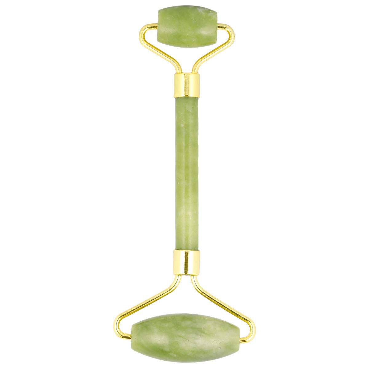 Mookaitedecor Rose Quartz Roller & Gua Sha Tool for Face and Neck Massage, Facial Massager for anti Aging Health & Beauty > Personal Care > Cosmetics > Cosmetic Tools > Skin Care Tools mookaitedecor Green Jade  