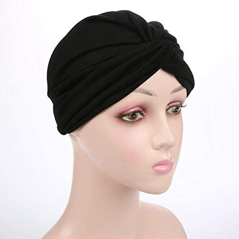 Beauty YFJH Chemo Sleep Turban Headwear Scarf Beanie Cap Hat for Cancer Patient Hair Loss Apparel & Accessories > Clothing Accessories > Headwear beauty YFJH   
