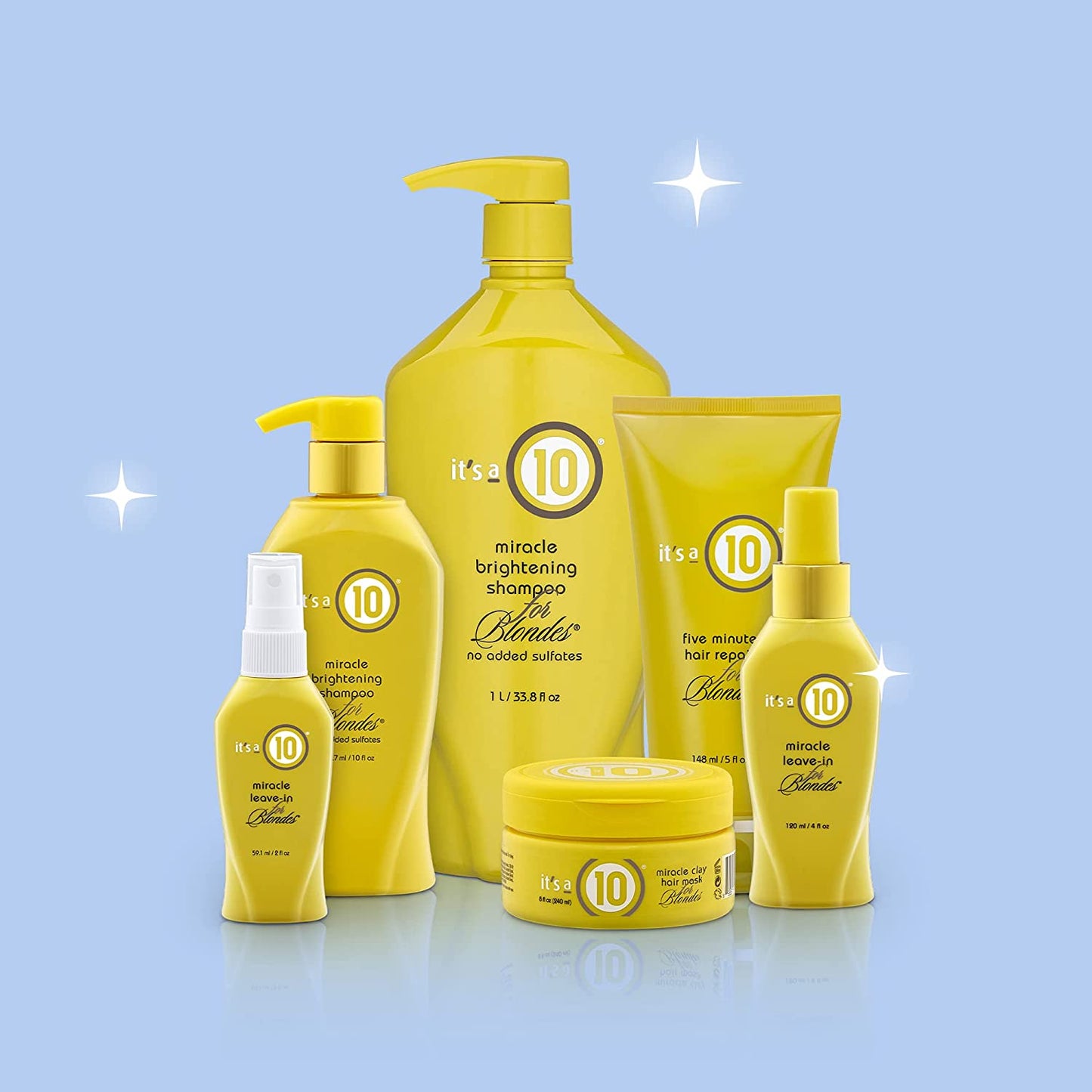 It'S a 10 Haircare Miracle Leave-In for Blondes, 4 Fl. Oz. Health & Beauty > Personal Care > Hair Care It's a 10   