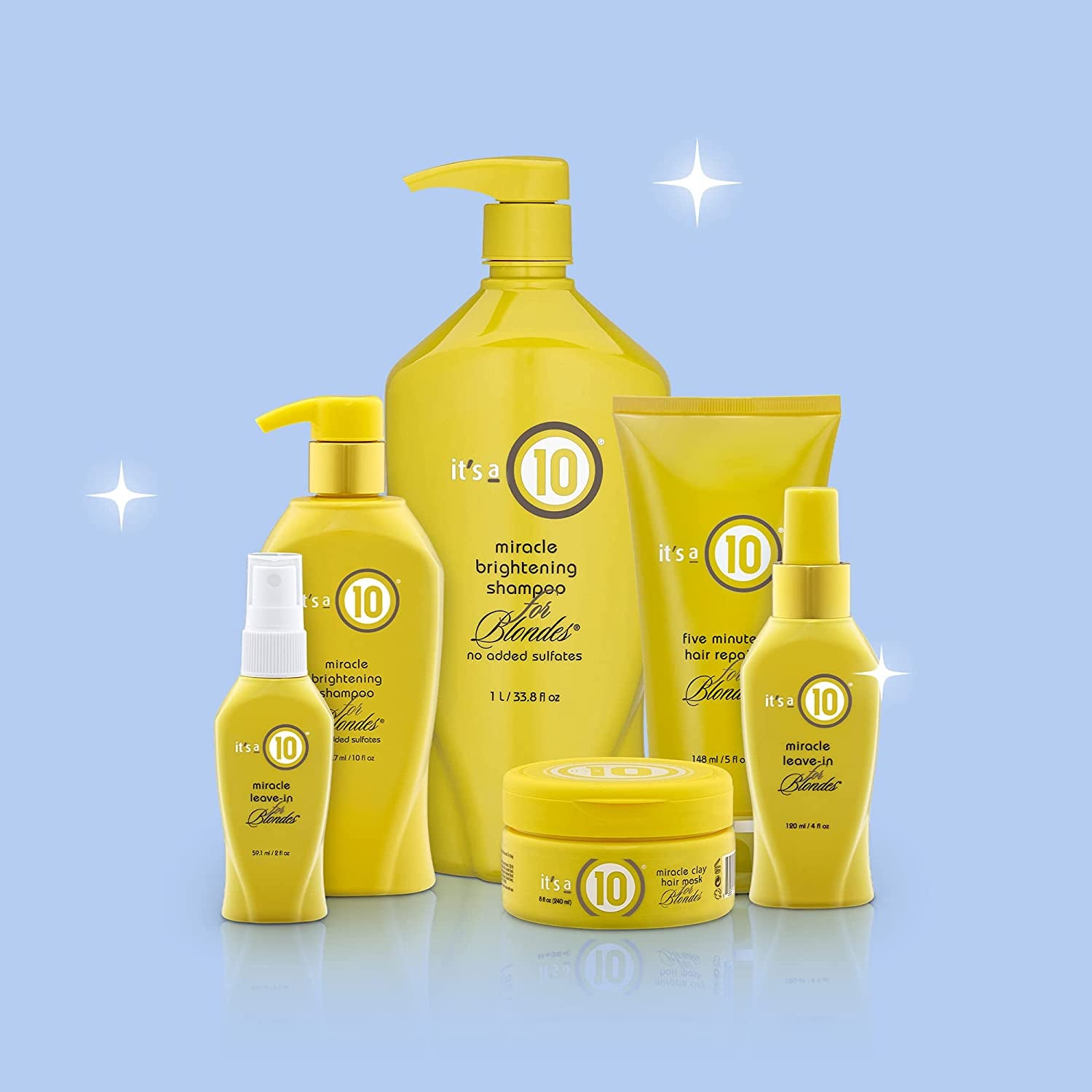 It'S a 10 Haircare Miracle Leave-In for Blondes, 4 Fl. Oz. Health & Beauty > Personal Care > Hair Care It's a 10   