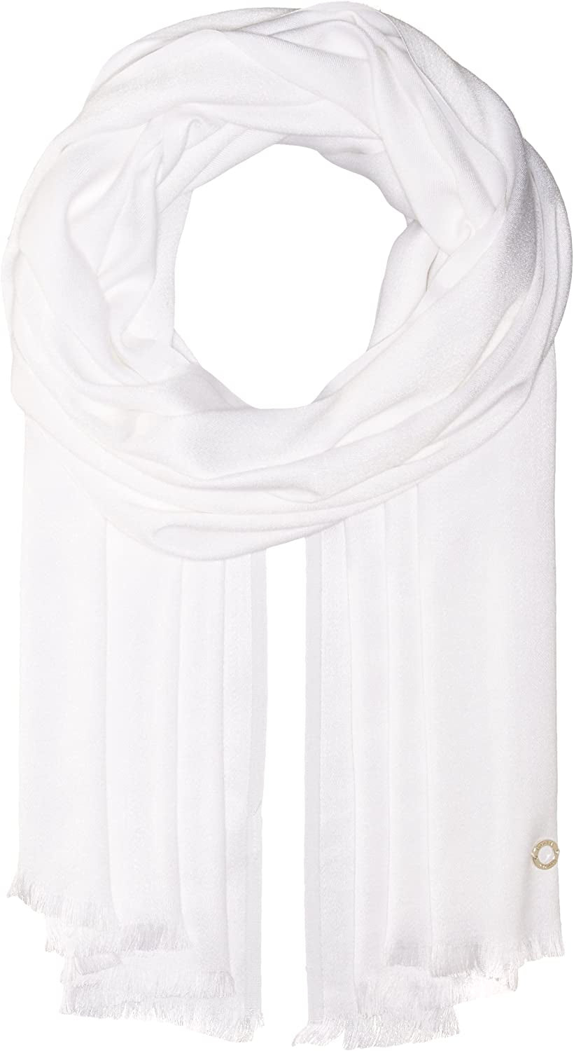 Calvin Klein Women'S Pashmina Scarf Apparel & Accessories > Clothing Accessories > Scarves & Shawls Calvin Klein Eggshell Solid One Size 