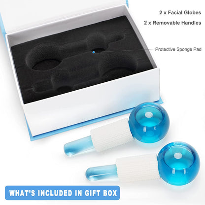 Cold Globes for Facials, Facial Tools Skin Care Tools, Ice Face Roller Massager Health & Beauty > Personal Care > Cosmetics > Cosmetic Tools > Skin Care Tools LKSDJGOH   