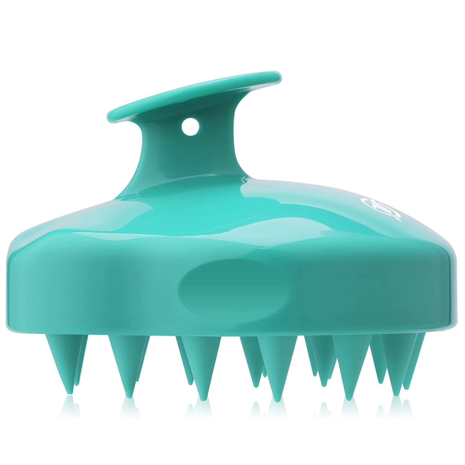 FREATECH Scalp Massager Shampoo Brush with Soft & Flexible Silicone Bristles for Hair Care and Head Relaxation, Ergonomic Scalp Scrubber/Exfoliator for Dandruff Removal and Hair Growth, Black Health & Beauty > Personal Care > Hair Care FREATECH Green  