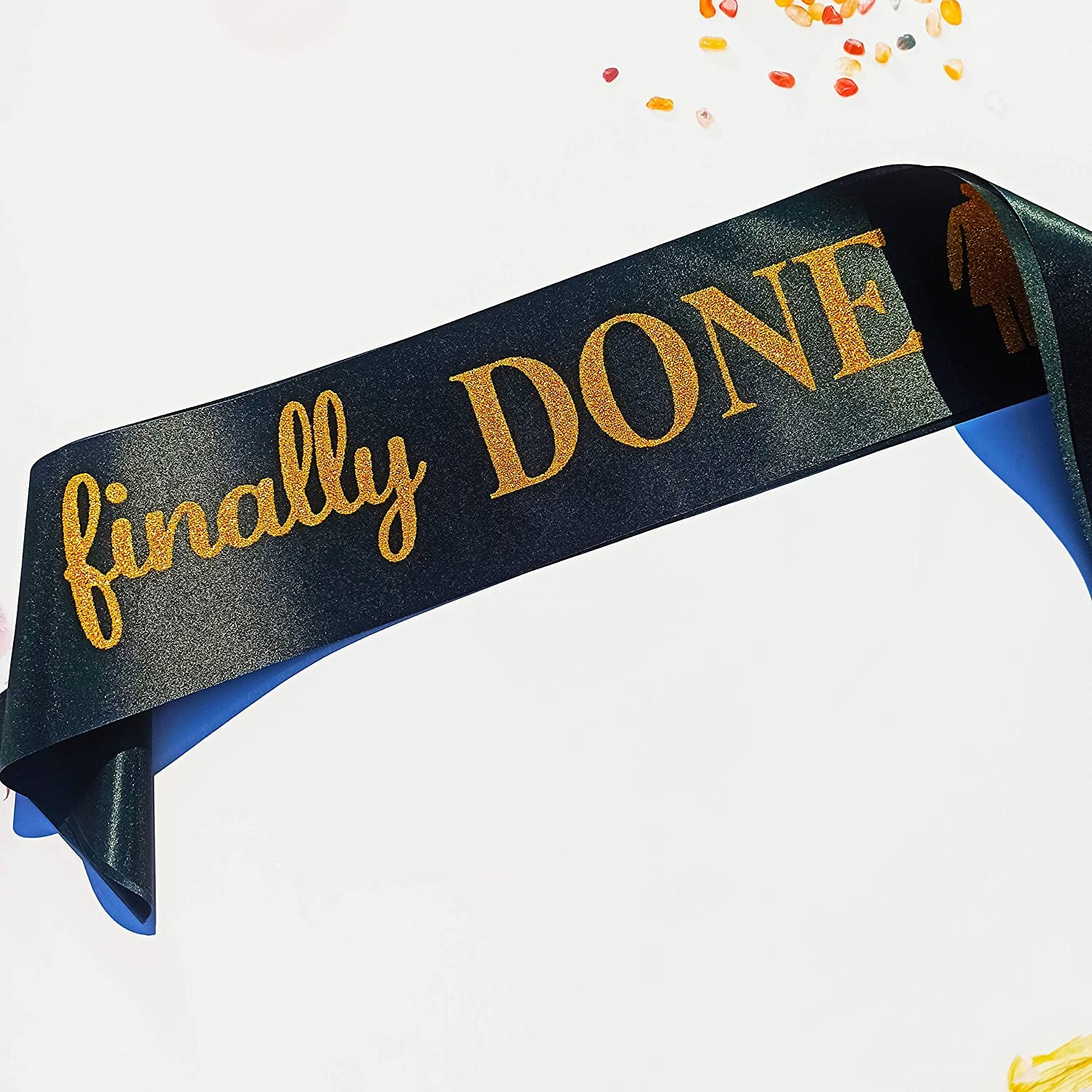 Finally Done Divorce Sash, Divorce Party Decorations for Just Divorced, Finally Divorced, Newly Unwed, Single AF Women, Funny Divorce, Break up Gift for Her Apparel & Accessories > Clothing Accessories > Sashes Magnusson's Garden   