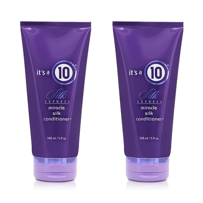 It'S a 10 Haircare Silk Express Miracle Silk Conditioner, 5 Fl. Oz. (Pack of 2) Health & Beauty > Personal Care > Hair Care It's a 10 Haircare 5 Fl Oz (Pack of 2)  