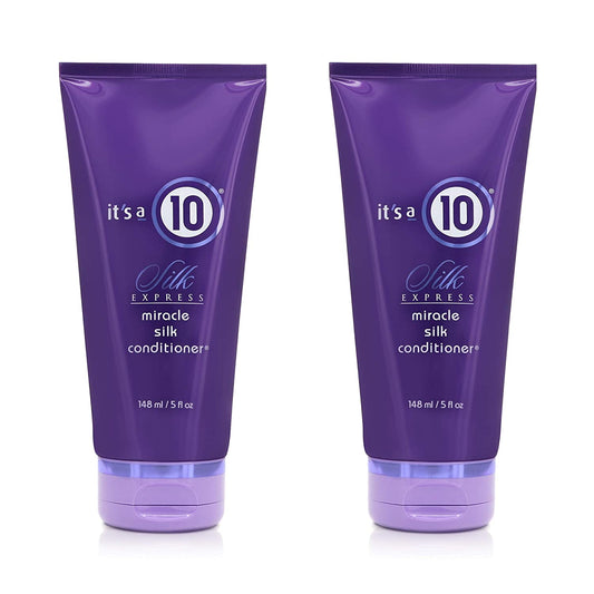 It'S a 10 Haircare Silk Express Miracle Silk Conditioner, 5 Fl. Oz. (Pack of 2) Health & Beauty > Personal Care > Hair Care It's a 10 Haircare 5 Fl Oz (Pack of 2)  