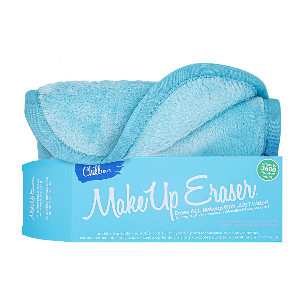 Makeup Eraser, Erase All Makeup with Just Water, Including Waterproof Mascara, Eyeliner, Foundation, Lipstick and More Health & Beauty > Personal Care > Cosmetics > Cosmetic Tools > Makeup Tools Makeup Eraser Chill Blue  