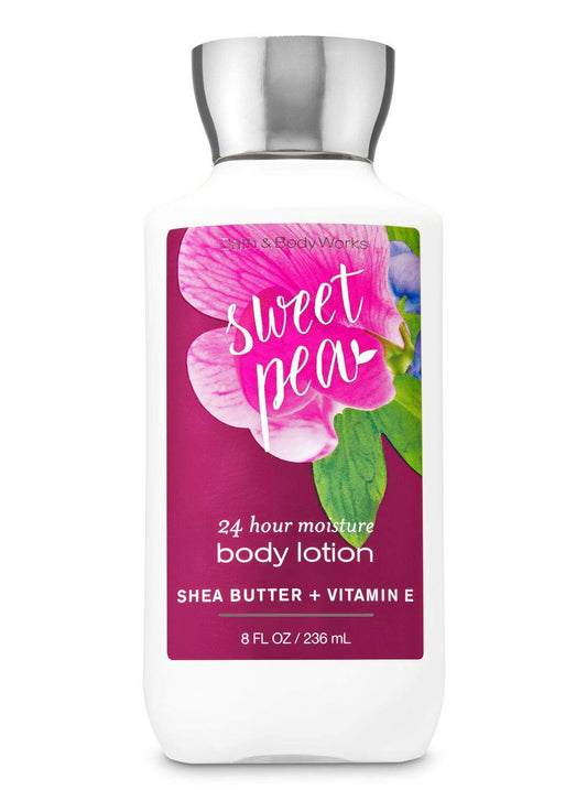 Bath & Body Works Sweet Pea Body Lotion Signature Collection 8 Oz Health & Beauty > Personal Care > Cosmetics > Bath & Body Bath & Body Works   