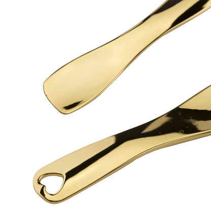 Teensery 3 Pcs Metal Cosmetic Spoon Spatulas Makeup Skin Care Facial Cream Mask Scoop Tool for Home Salon (Gold, Silver, Rose Gold) Health & Beauty > Personal Care > Cosmetics > Cosmetic Tools > Skin Care Tools Teensery   