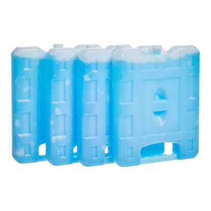 Reusable Hard Sided Rectangular Ice Pack, 10.4" X 7.9" X 1.2", Blue, Pack of 4 Apparel & Accessories > Jewelry > Bracelets KYLIE MAX Medium  