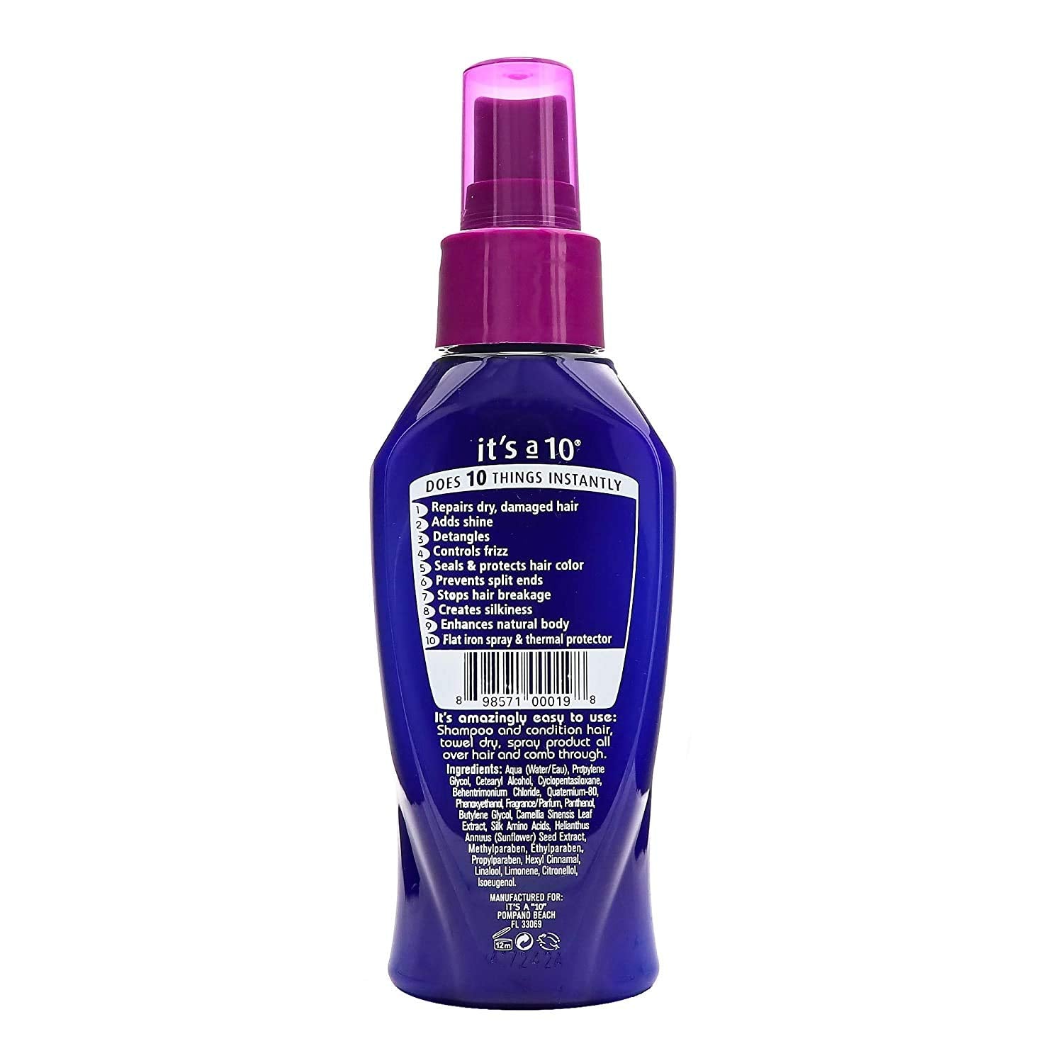 It'S a 10 Haircare Miracle Leave-In Conditioner Spray - 4 Oz. - 1Ct Health & Beauty > Personal Care > Hair Care It's a 10 Haircare   