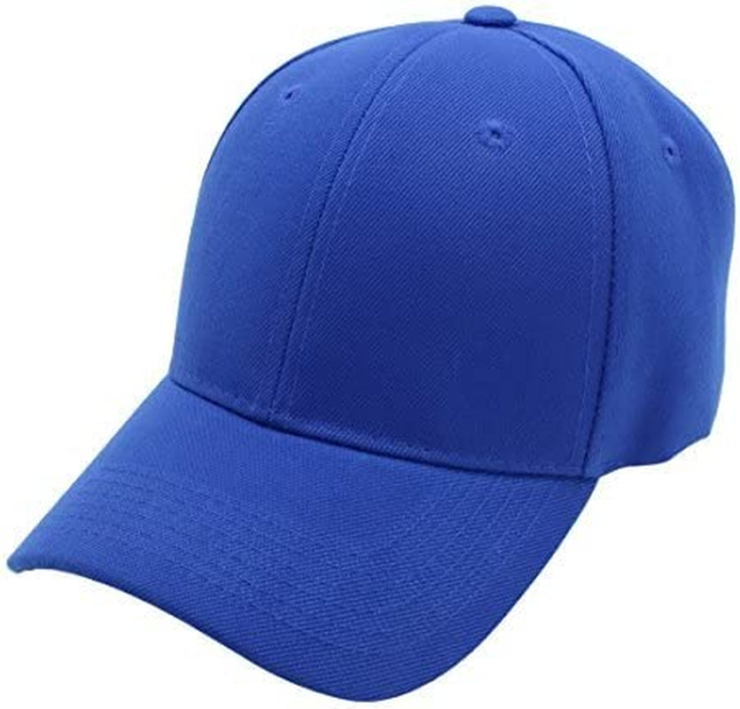 Top Level Baseball Cap Men Women - Classic Adjustable Plain Hat Apparel & Accessories > Clothing Accessories > Hats Top Level Royal  