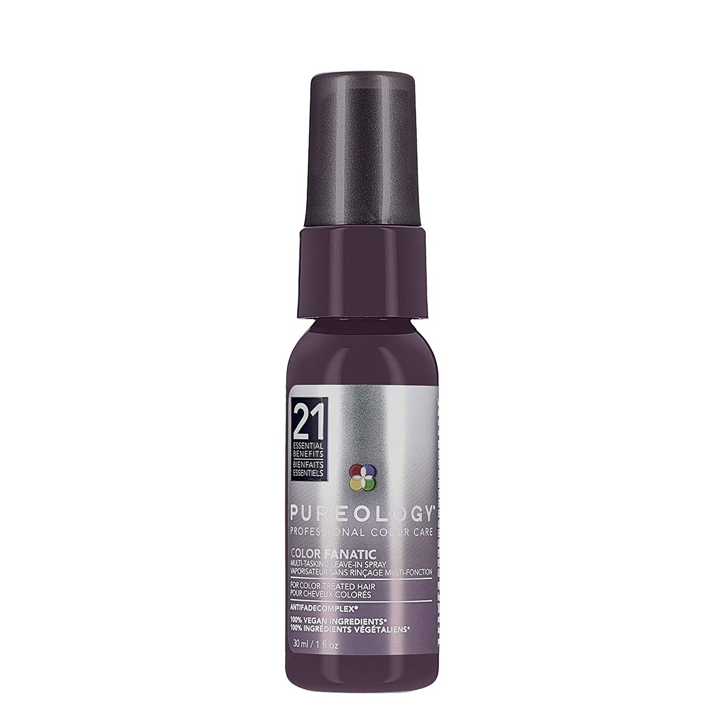 Pureology Color Fanatic Leave-In Conditioner Hair Treatment Detangler Spray | Protects Hair Color from Fading | Heat Protectant | Vegan Health & Beauty > Personal Care > Hair Care Pureology 1 Fl Oz (Pack of 1)  