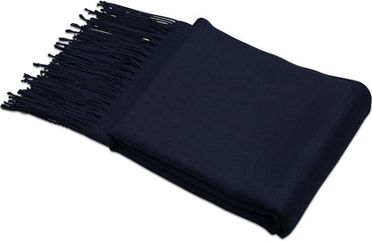 SOJOS Women Large Soft Cashmere Feel Pashmina Shawls and Wraps Winter Scarf for Evening Dresses SC304 Apparel & Accessories > Clothing Accessories > Scarves & Shawls SOJOS   