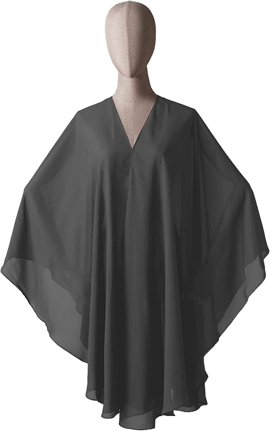 Shawl Wrap Chiffon Scarf for Women Evening Dresses Wedding Stole Black White Blue 25 Colors by BEAUTELICATE Apparel & Accessories > Clothing Accessories > Scarves & Shawls BEAUTELICATE   