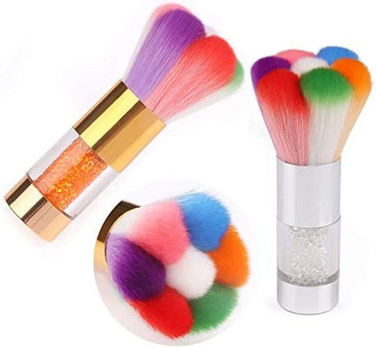 Nail Art Dust Remover Brush Anself Nail Cleaner for Acrylic Gel UV Nail Powder Brush Rhinestones Makeup Foundation Brush Tool - Gold Health & Beauty > Personal Care > Cosmetics > Cosmetic Tools > Nail Tools bouti1583   