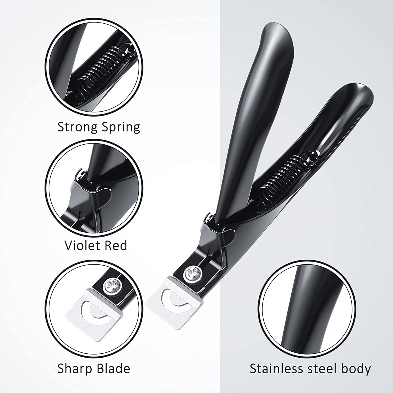 Nail Clipper for Acrylic Nails Nail Cutters Trimmer with Cuticle Pusher Spoon Nail Cleaner and 2 Pieces Nail Files Manicure Tools for Artificial Nail Health & Beauty > Personal Care > Cosmetics > Cosmetic Tools > Nail Tools Mudder   