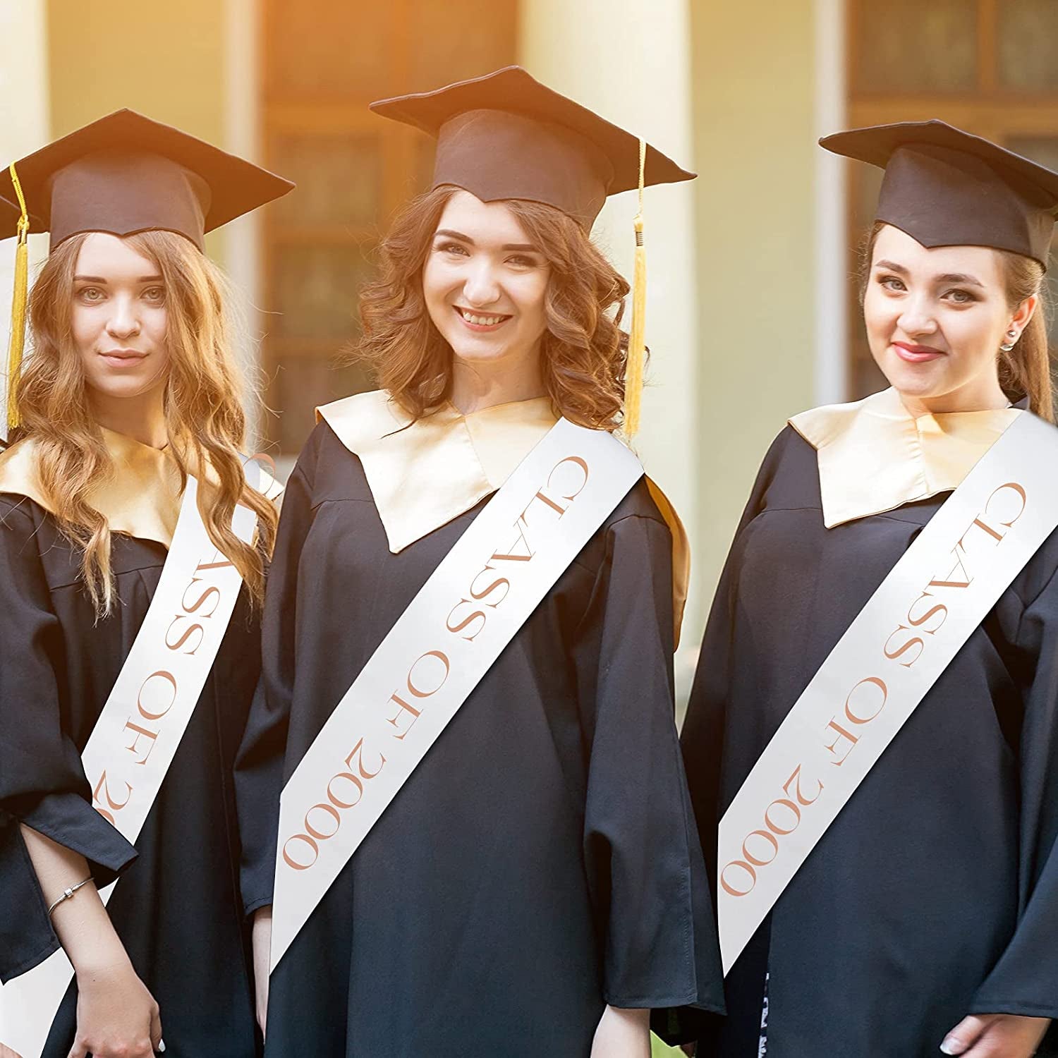Funtery 20 Pieces White Blank Sash Sublimation Pageant Sashes DIY Plain Sash with Safety Pins for HTV Vinyl Hot Foil Printing Homecoming Pageants Wedding Birthday Party Supplies Apparel & Accessories > Clothing Accessories > Sashes Funtery   