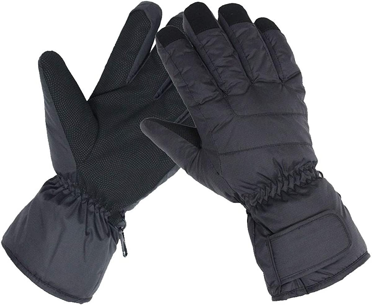 Women Ski Gloves, Winter Warmest Waterproof and Breathable Snow Gloves with Free Balaclava for Snowboard, Snowmobile in Cold Weather. Apparel & Accessories > Clothing Accessories > Gloves & Mittens HighLoong Black with Balaclava Large 