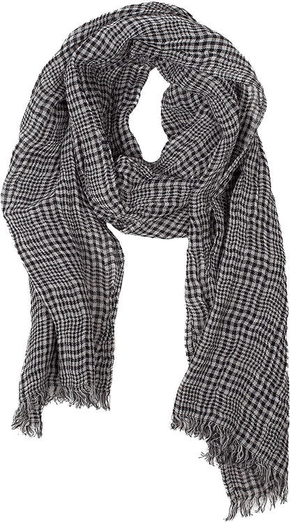 Lusie'S Linen Scarf Shawl Wrap for Women & Men Imported from Europe Apparel & Accessories > Clothing Accessories > Scarves & Shawls LUSIE'S LINEN   