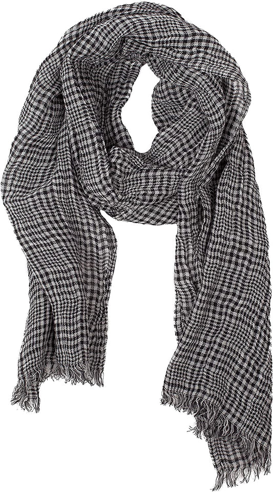 Lusie'S Linen Scarf Shawl Wrap for Women & Men Imported from Europe Apparel & Accessories > Clothing Accessories > Scarves & Shawls LUSIE'S LINEN   