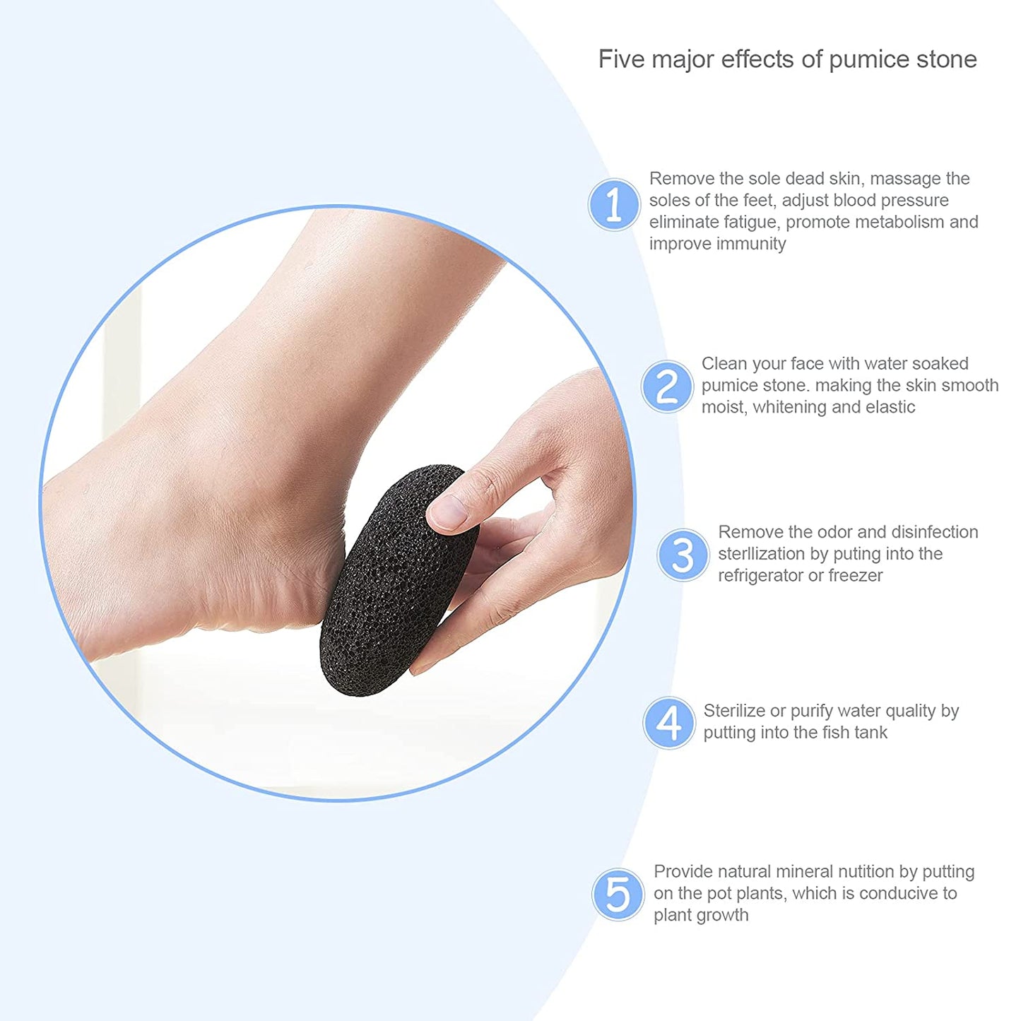 SUTINE Pumice Stone & Foot File Callus Remover Foot Scrubber Set, Stainless Steel Pedicure Rasp for Exfoliation Hard Dead Skin Remover and Daily Feet Care Health & Beauty > Personal Care > Foot Care SUTINE   
