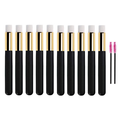 Eyelash Cleaning Brush Makeup Brushes Extension Eyelash Lash Peel off Nose Blackhead Cosmetic Brush Remover Clean Washing Cleanser Soft Whitehead Tools Makeup Brush (8Pcs White) Health & Beauty > Personal Care > Cosmetics > Cosmetic Tools > Makeup Tools Amoly black  