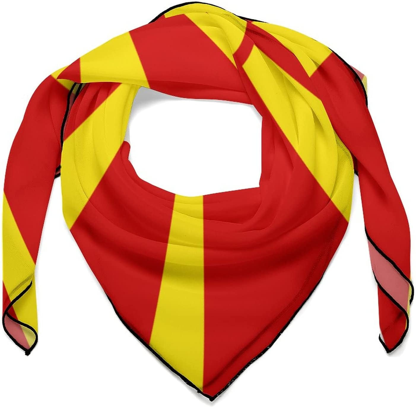 Buonota Ukrainian Flag Fashion Square Scarf Neck Scarf Head Scarf Shawl, Very Suitable for Events, Parties, Weddings, Travel, Birthday Gifts Apparel & Accessories > Clothing Accessories > Scarves & Shawls Buonota White-style-20  