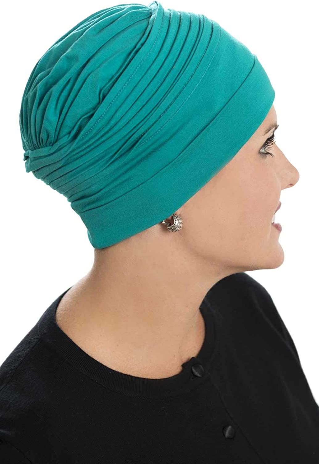 Cardani Meridian Beanie Cap & Volumizer Turban Viscose from Bamboo Hat Apparel & Accessories > Clothing Accessories > Headwear Cardani   